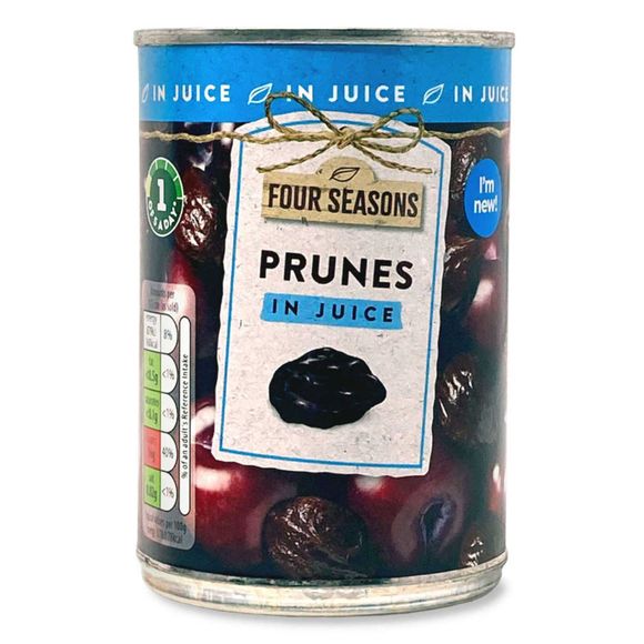 Four Seasons Prunes In Apple Juice 410g