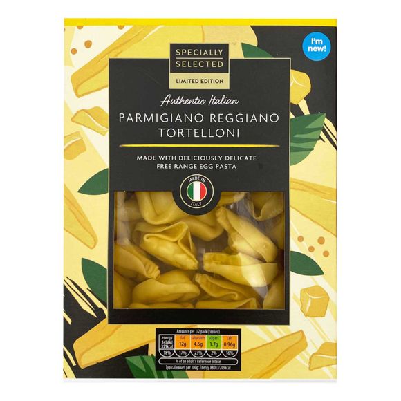 Specially Selected Authentic Italian Parmigiano Reggiano Tortellini 250g