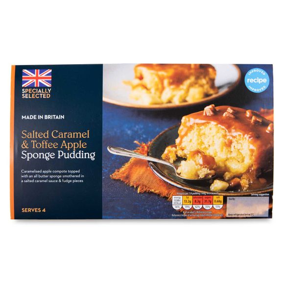 Specially Selected Salted Caramel & Toffee Apple Sponge Pudding 400g