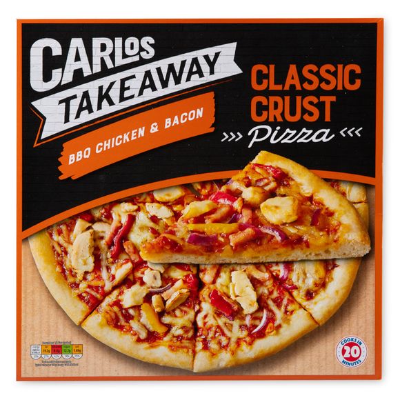 Carlos Takeaway BBQ Chicken Classic Crust Pizza 538g