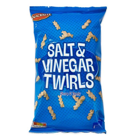 Snackrite Salt & Vinegar Twirls 125g