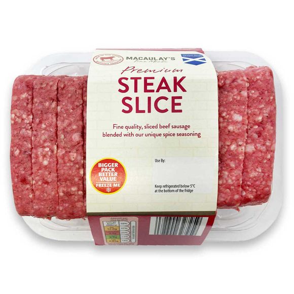 Macaulay's Premium Steak Slice 750g