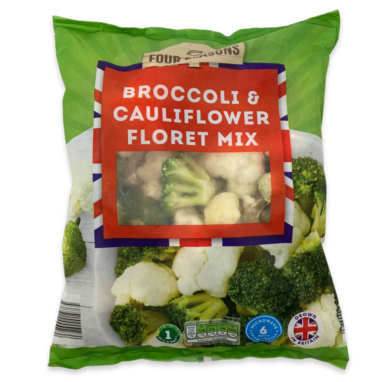 Four Seasons Broccoli & Cauliflower Florets 1kg