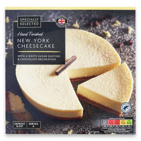 Specially Selected Hand Finished New York Cheesecake 480g