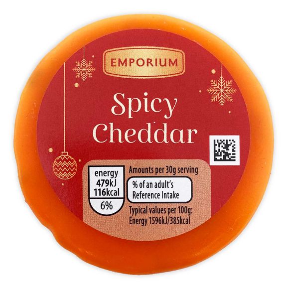 Emporium Spicy Cheddar 100g