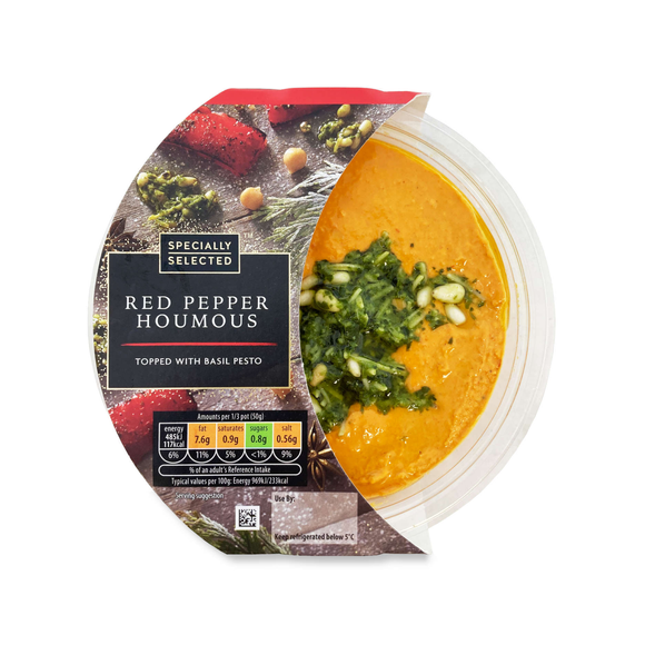 Specially Selected Red Pepper Houmous 150g