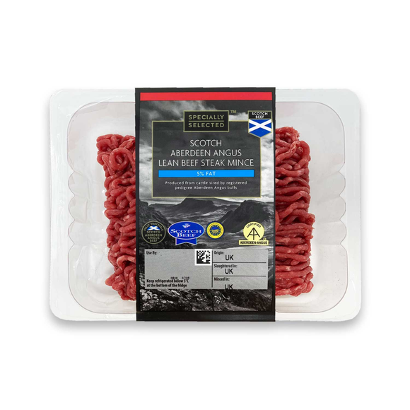 Specially Selected Scotch Aberdeen Angus Beef Steak Mince 5% Fat 500g