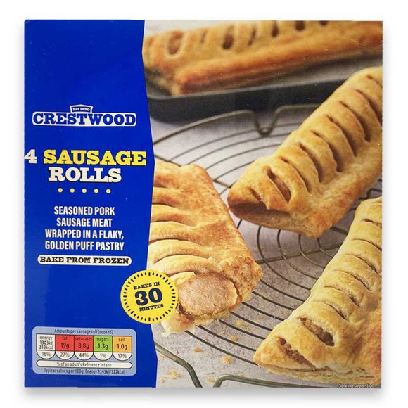 Crestwood Sausage Rolls 4x106g