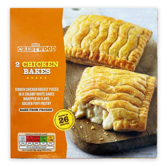 Crestwood Chicken Bakes 2x153g