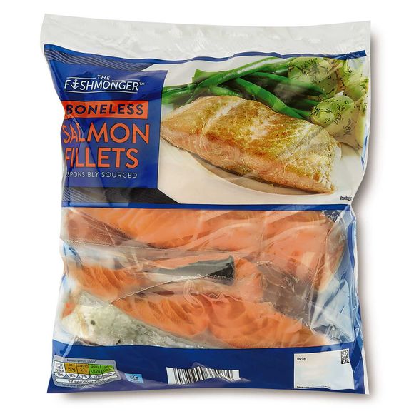 The Fishmonger 6 Boneless Salmon Fillets 720g