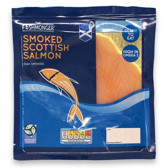 The Fishmonger Smoked Scottish Salmon 100g