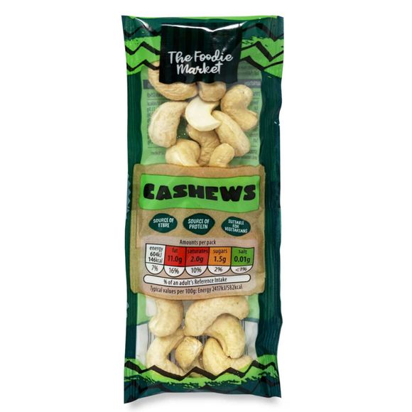 The Foodie Market Cashew Nuts 25g