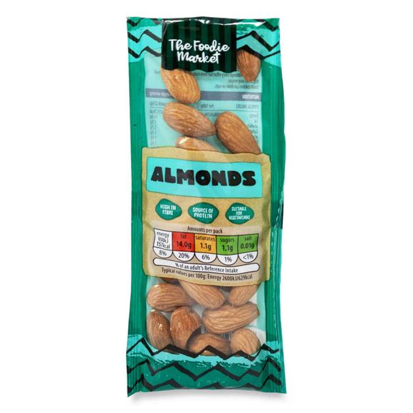 The Foodie Market Almonds 25g