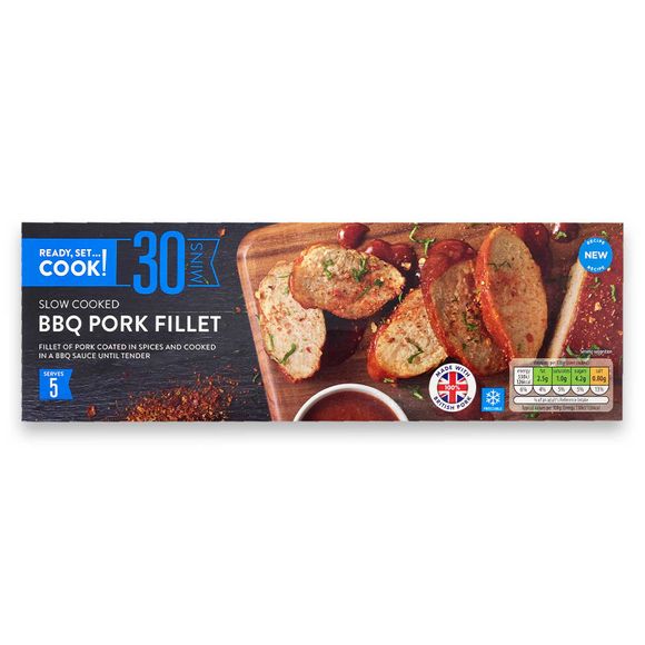 Ready, Set…Cook! Slow Cooked BBQ Pork Fillet 600g