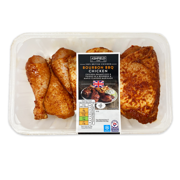 Ashfield Farm Bourbon BBQ Chicken 1kg