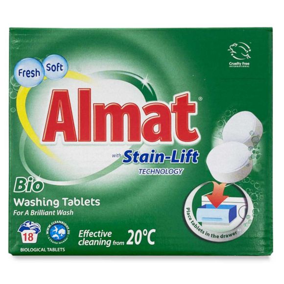 Almat Bio Washing Tablets - 18 Washes 36 Pack