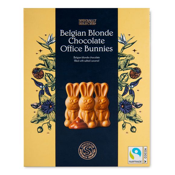 Moser Roth Belgian Blonde Chocolate Office Bunnies 120g