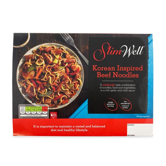 Slimwell Korean Inspired Beef Noodles 500g