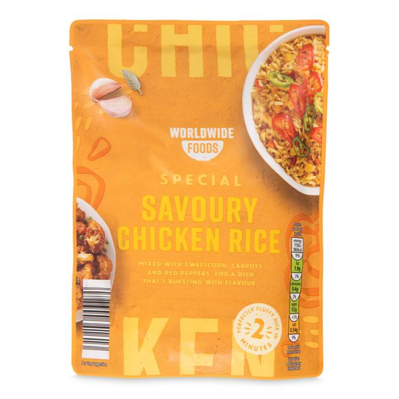 Worldwide Foods Special Savoury Chicken Rice 250g