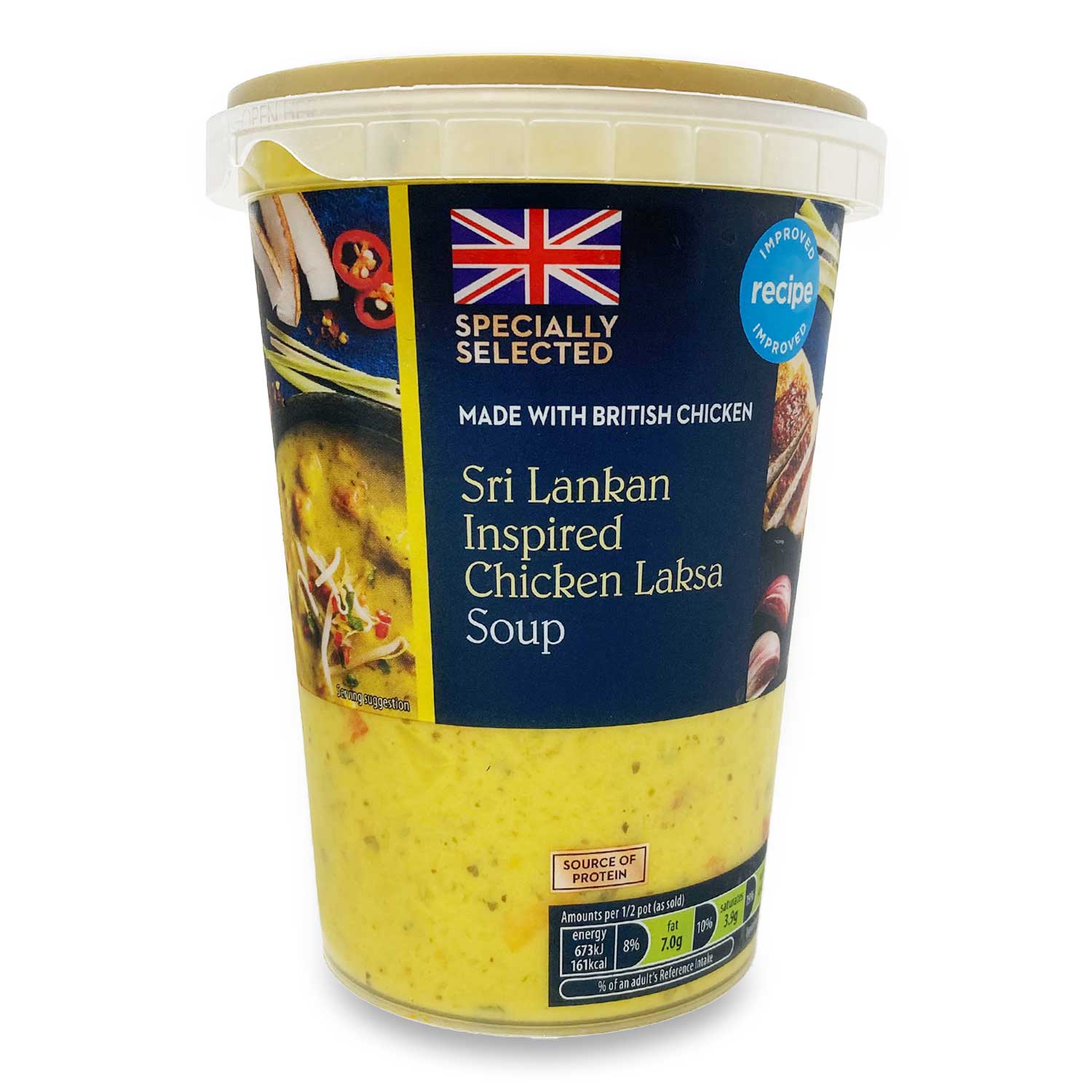 Specially Selected Sri Lankan Inspired Chicken Laksa Soup 600g