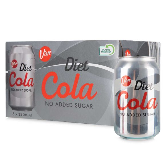 Vive Multipack Diet Cola 6x330ml