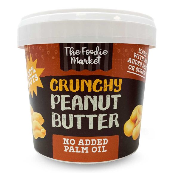 Foodie Market Crunchy Peanut Butter 1kg