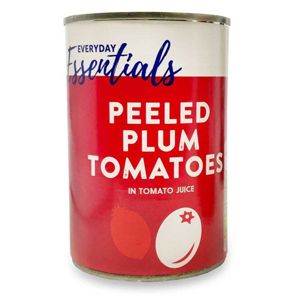 Everyday Essentials Peeled Plum Tomatoes 400g