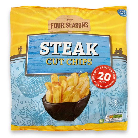 Four Seasons Steak Cut Chips 1.5kg