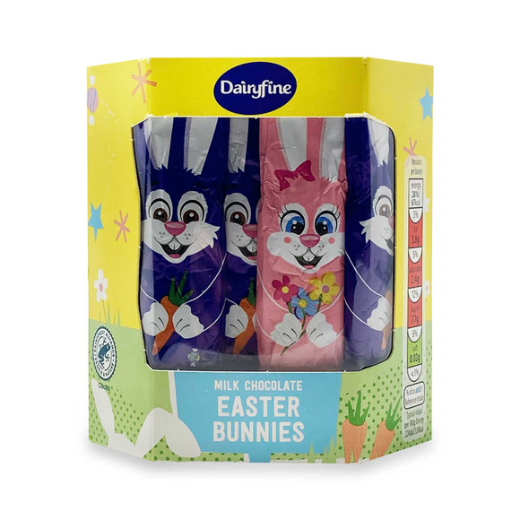 Dairyfine Milk Chocolate Easter Bunnies 125g