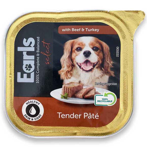 Earls Select Tender Pâté With Beef And Turkey 150g