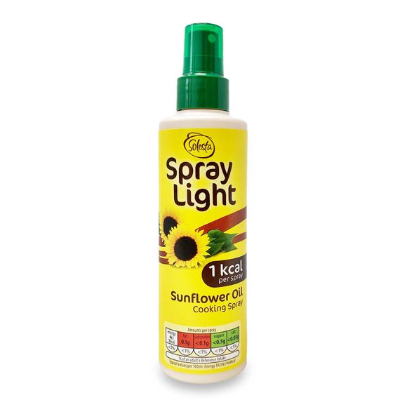 Solesta Spray Light Sunflower Oil Cooking Spray 190ml