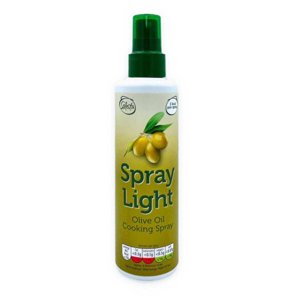 Solesta Spray Light Olive Oil Cooking Spray 190ml