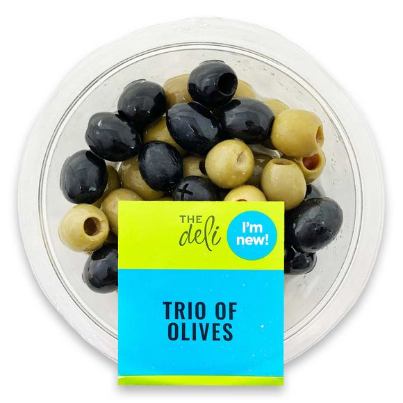 The Deli Trio Of Olives 150g