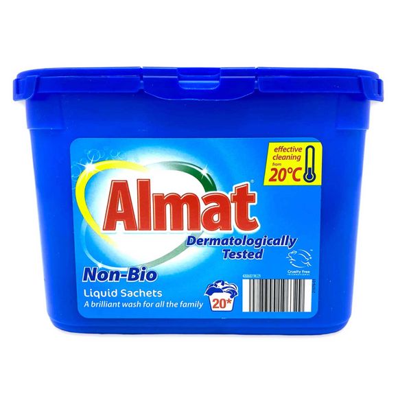 Almat Non-bio Liquid Sachets 20x24.5ml