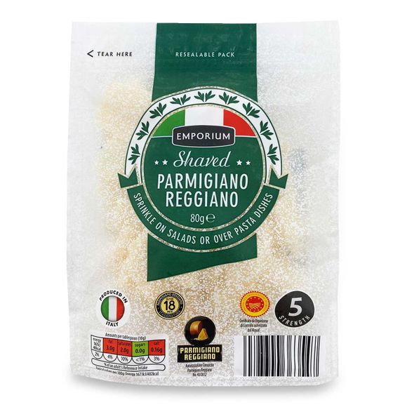 Emporium Shaved Parmigiano Reggiano 80g