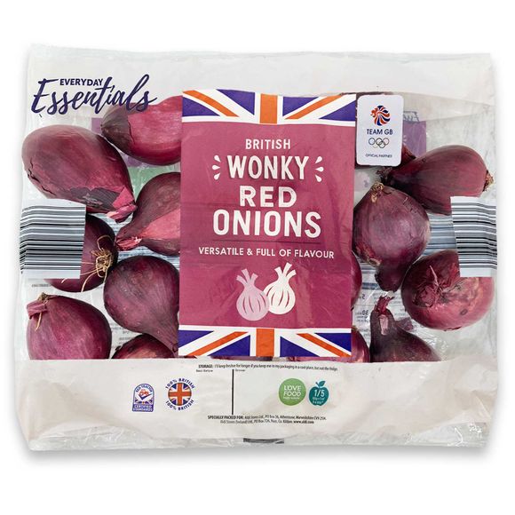 Everyday Essentials Red Onions 1kg