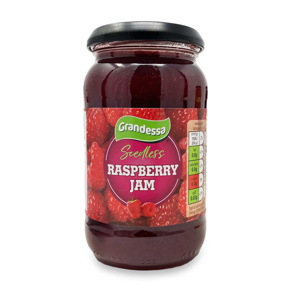 Grandessa Seedless Raspberry Jam 454g