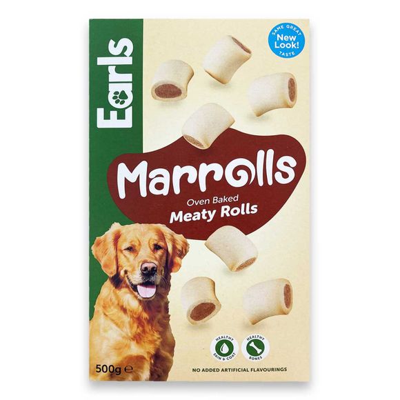 Earls Marrols Oven Baked Meaty Rolls 500g