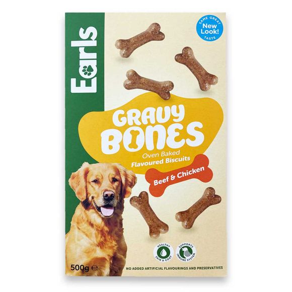 Earls Gravy Bones Beef & Chicken 500g