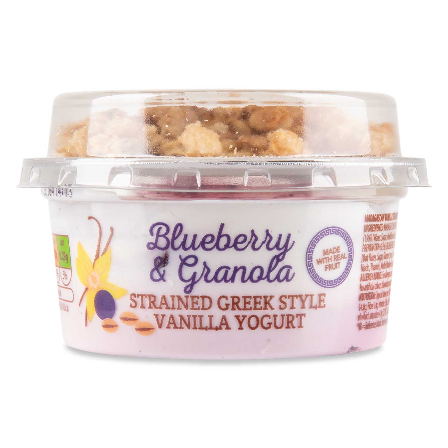 Duneen Dairy Blueberry & Granola Greek Style Yogurt 150g