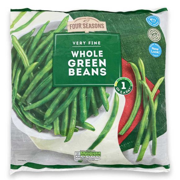 Four Seasons Very Fine Whole Green Beans 1kg