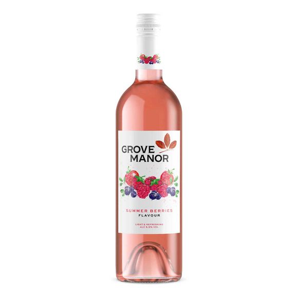 Grove Manor Summer Berries Fruit Rosé Wine 75cl