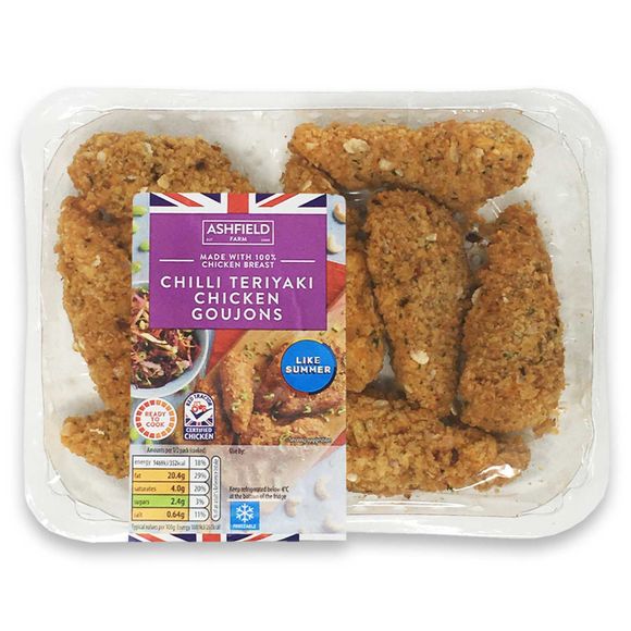 Ashfield Farm Chilli Teriyaki Chicken Goujons 270g