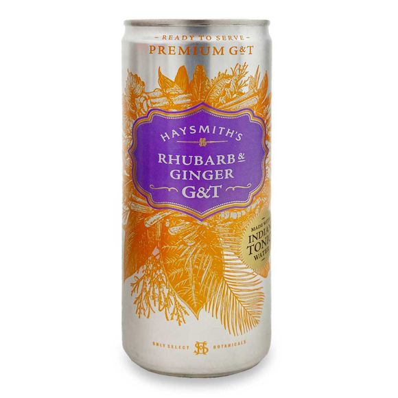 Haysmith's Rhubarb & Ginger G&T 250ml