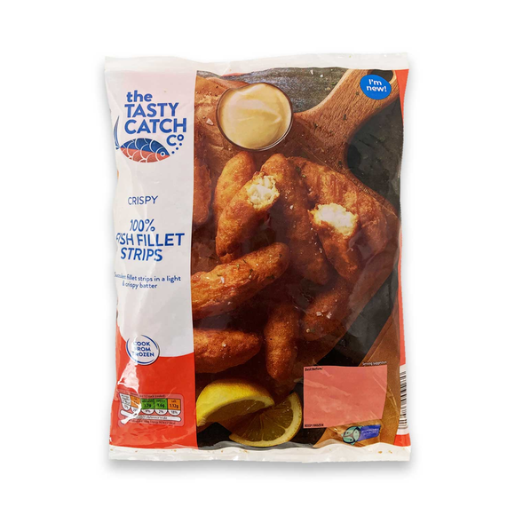 The Tasty Catch Co. Crispy 100% Fish Fillet Strips 400g