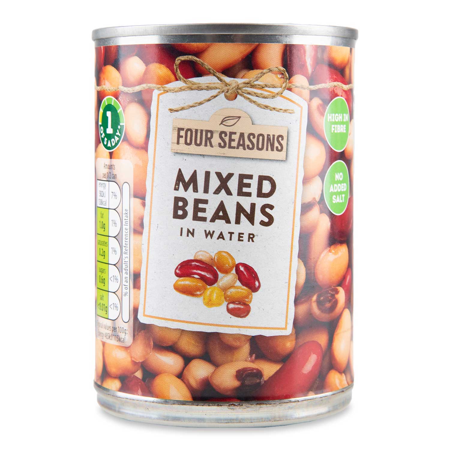 Four Seasons Mixed Beans In Water 400g (240g Drained)