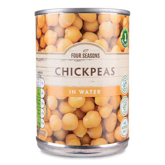 Four Seasons Chick Peas In Water 400g (240g Drained)