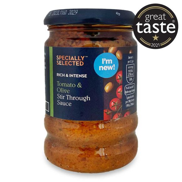 Specially Selected Tomato & Olive Stir Through Sauce 190g