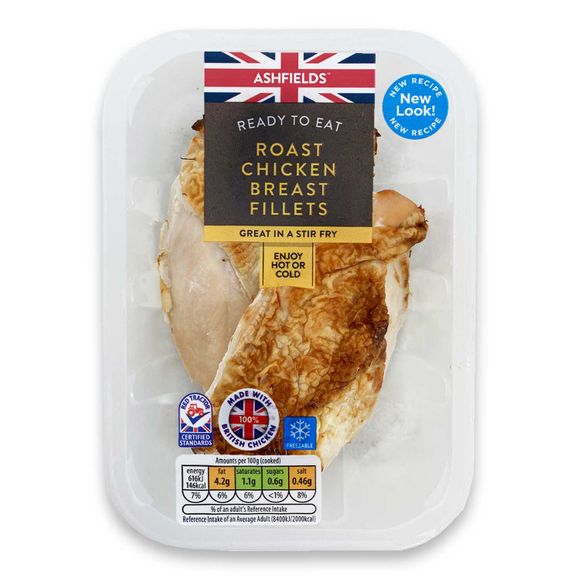 Ashfields Roast Chicken Breast Fillets 220g