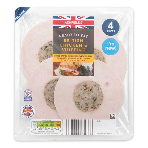 Ashfields British Chicken & Stuffing 100g